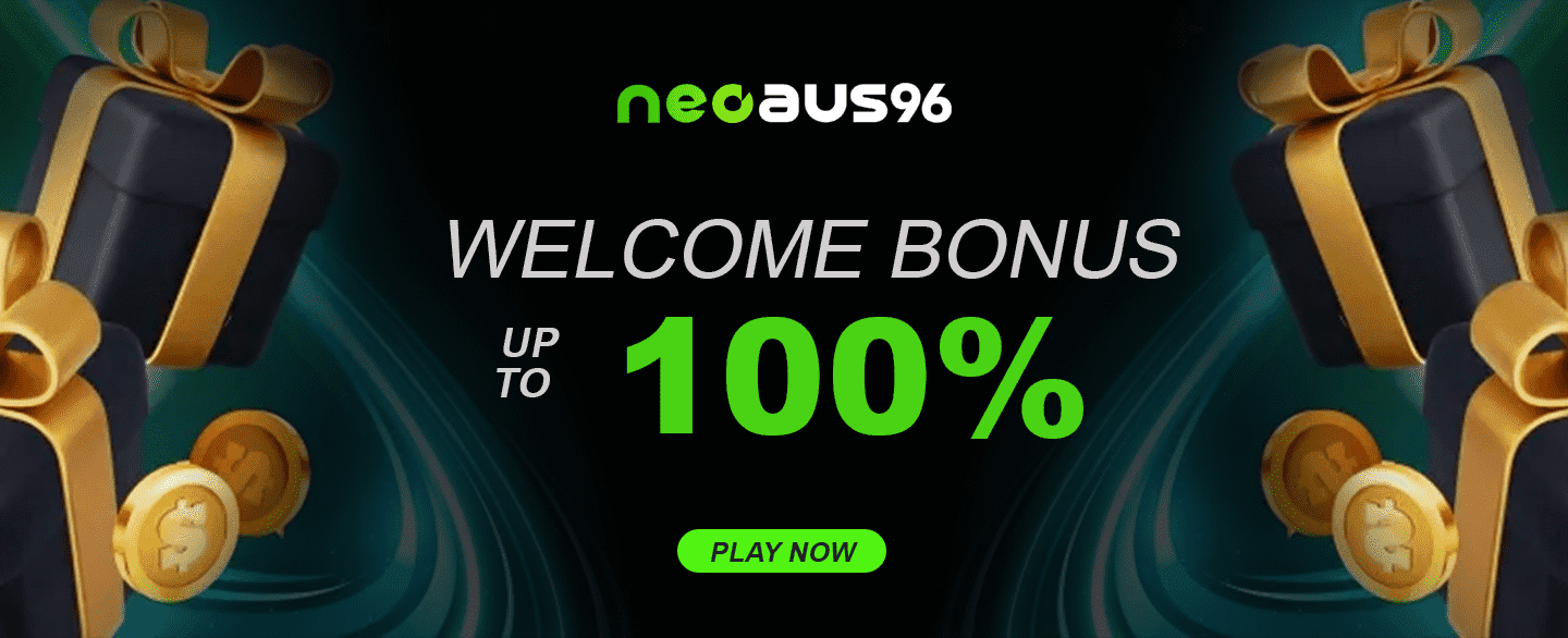 NeoAus96 welcome bonus banner