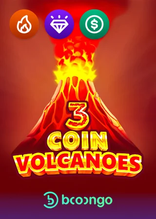 3 Coin Volcanoes by 3 Oaks