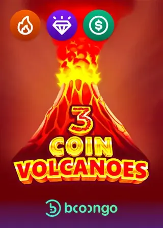 3 Coin Volcanoes by 3 Oaks